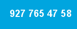 927 765 47 58
